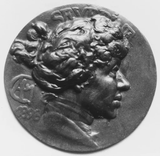 Mme. Severine (?), portrait of a woman