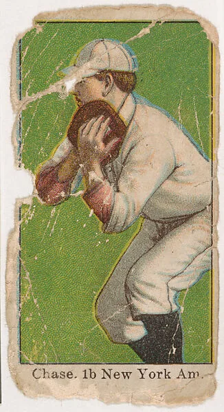 Hal Chase, New York, from Virginia Extra Cigarettes Baseball Series, 1911-1916 — People's Tobacco Co., Ltd.