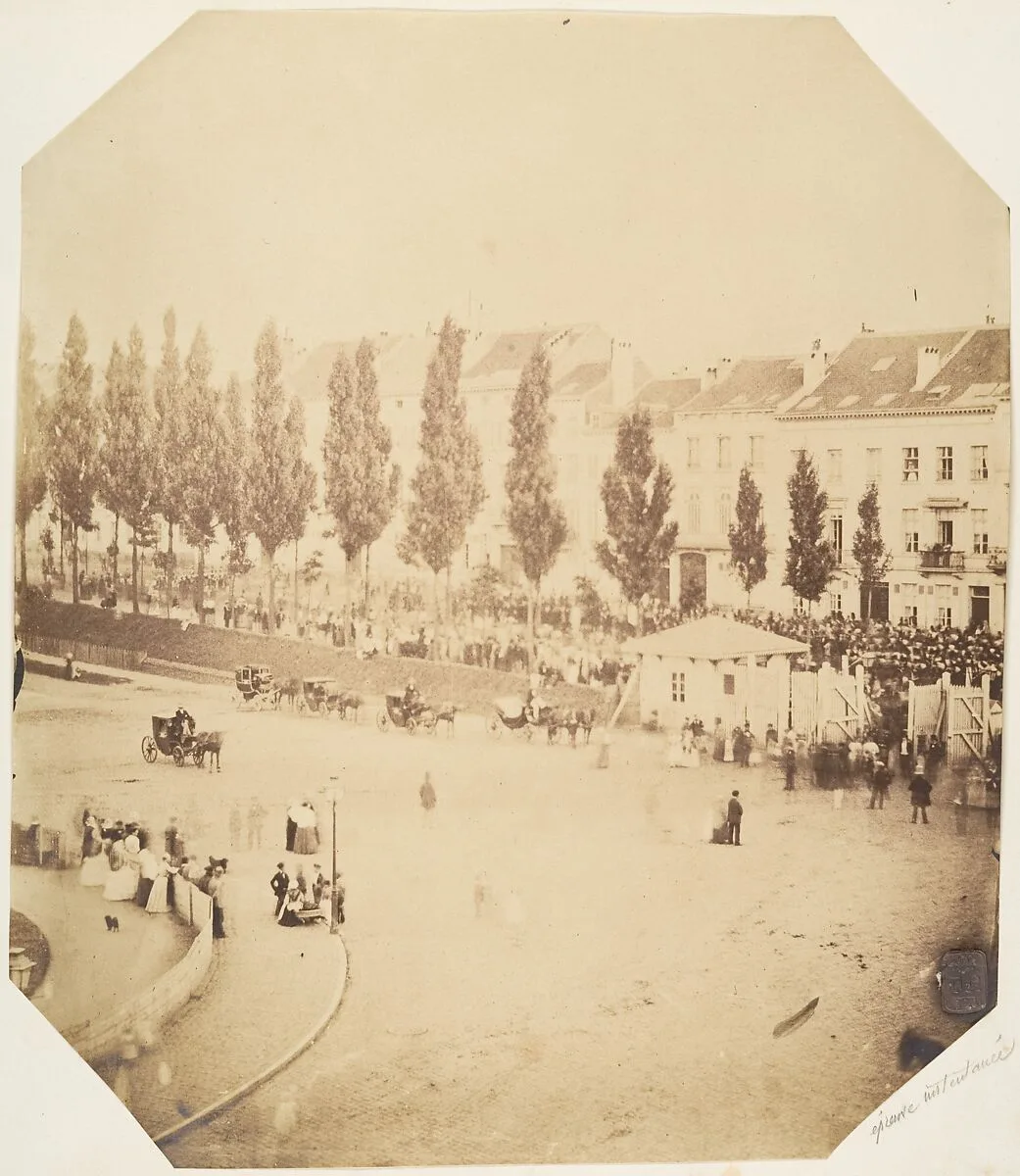 La place pendant les fêtes de septembre — Louis-Pierre-Théophile Dubois de Nehaut