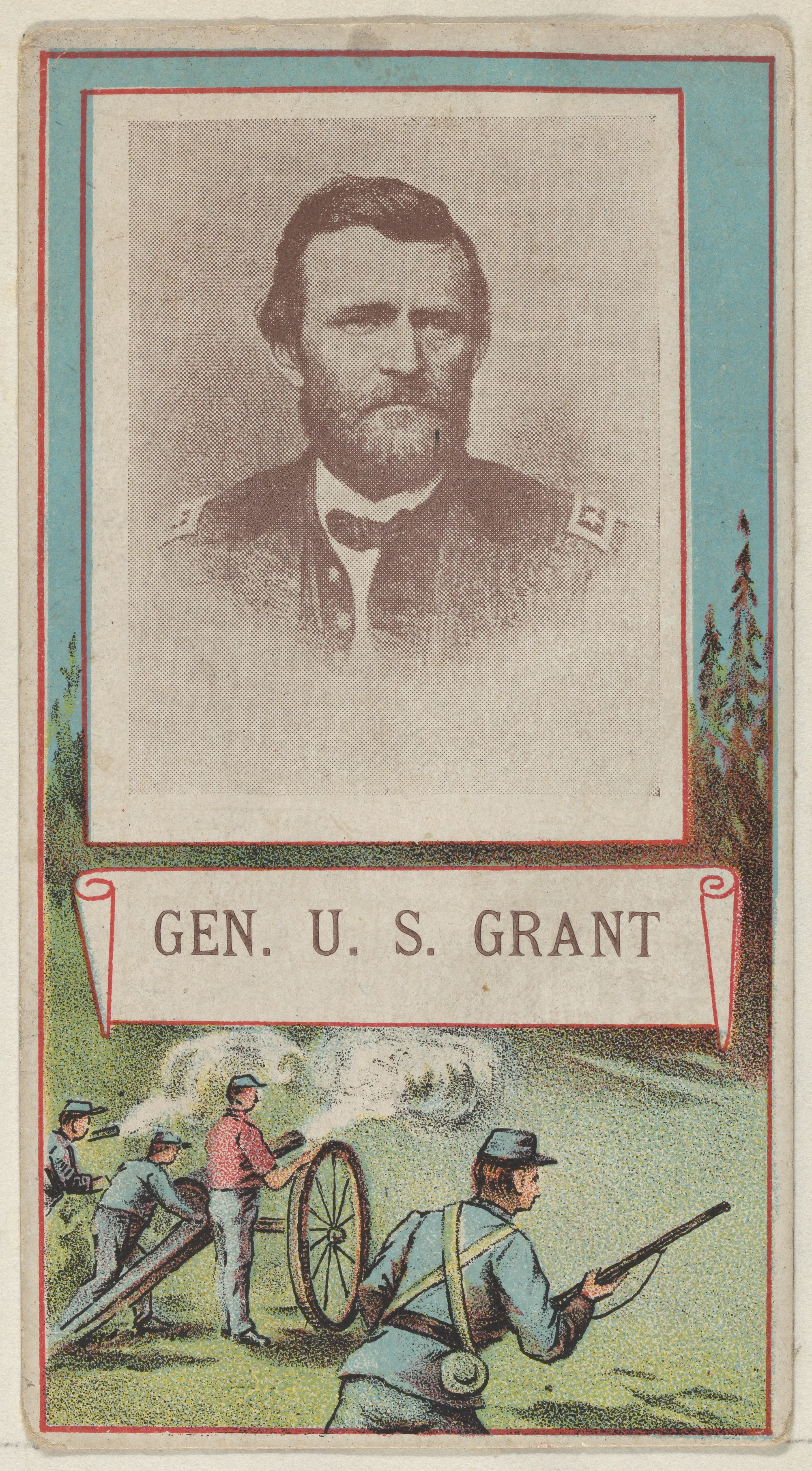 General Ulysses S. Grant, from the "Generals" series (T64), issued by D.H. McAlpin & Co. Tobacco Company — D.H. McAlpin & Co. Tobacco Company|Ulysses S. Grant