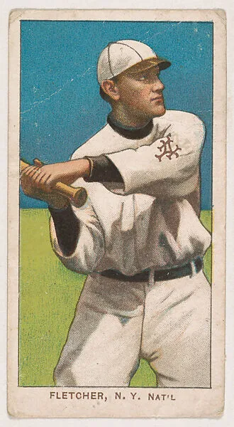 Art Fletcher, New York, from Coupon Cigarettes Baseball Issue, 1910 — Coupon Cigarettes