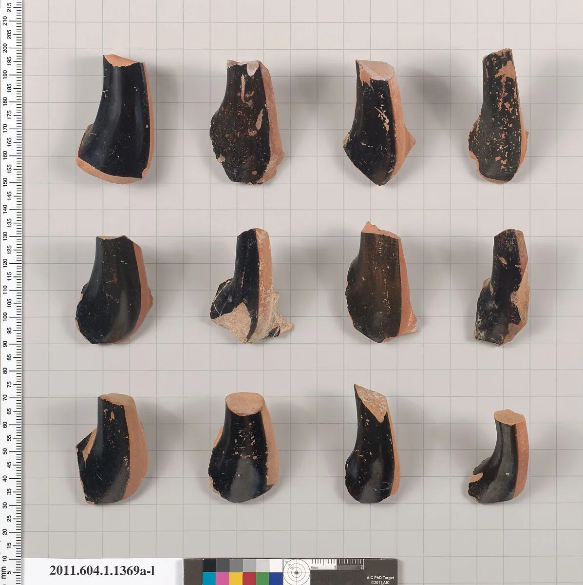 Terracotta fragments of kylikes (drinking cups) — Unknown