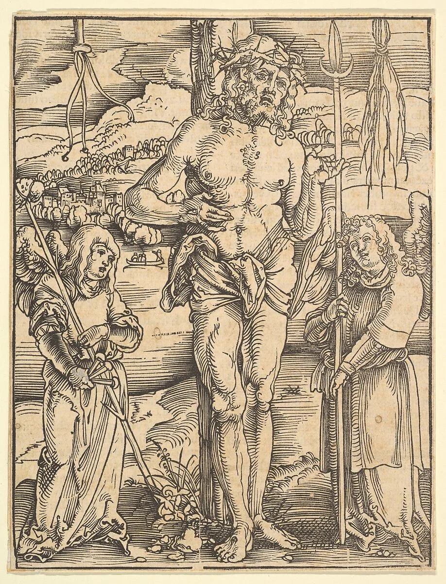Man of Sorrows, from Speculum Passionis Domini Nostri Ihesu Christi — Hans Baldung (called Hans Baldung Grien)|Ulrich Pinder