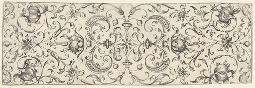 Friezes with Birds, Flowers and Meandering Wreaths and Scrolls (2)