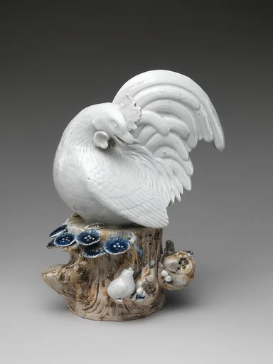 牝鶏と雛 肥前焼・平戸様式|Hen with Chicks