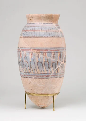 Blue-painted Jar from Malqata