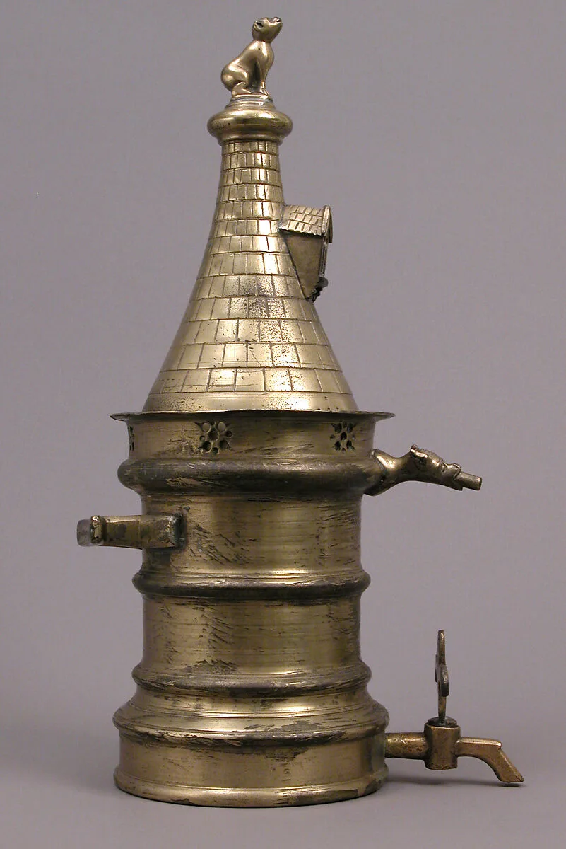 Wall Fountain (laver) in the form of a Turret — Unknown