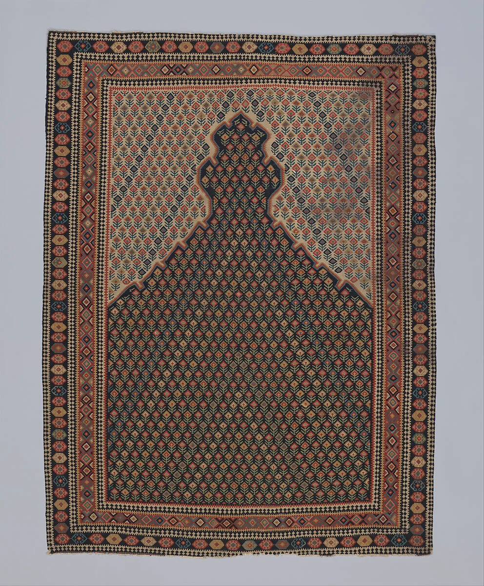 "Senneh" Prayer Rug — Unknown