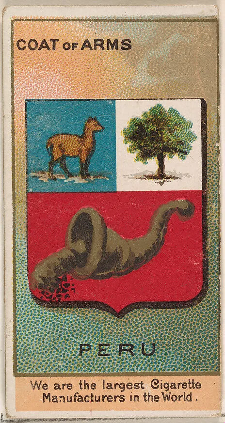 General Caceres, President of Peru, from the Rulers, Flags, and Coats of Arms series (N126-2) issued by W. Duke, Sons & Co. — W. Duke, Sons & Co.