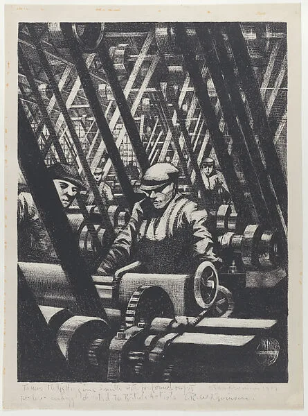 Making the Engine — Christopher Richard Wynne Nevinson