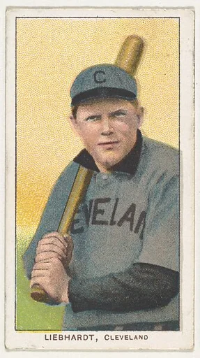 Liebhardt, Cleveland, from the White Border series (T206) for the American Tobacco Company