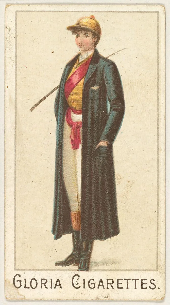 From the series "Sports Girls" (C190), issued by the American Cigarette Company, Ltd., Montreal, to promote Gloria Cigarettes — American Cigarette Company, Ltd.