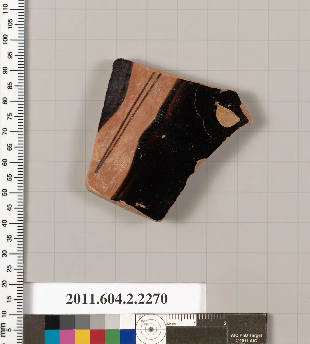 Terracotta fragment of a krater (bowl for mixing wine and water)? — Unknown
