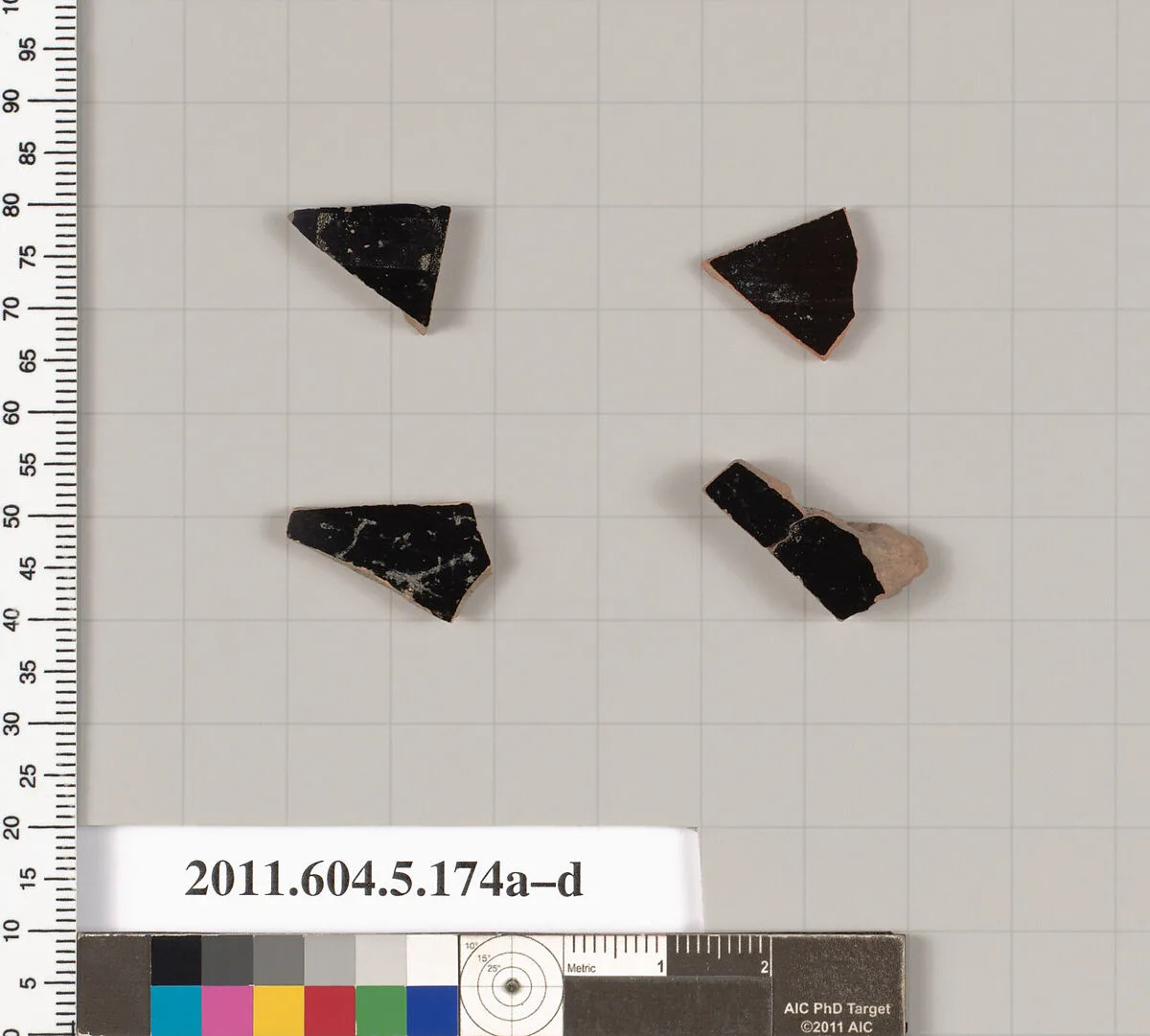 Terracotta fragments of kylikes (drinking cups) — Unknown
