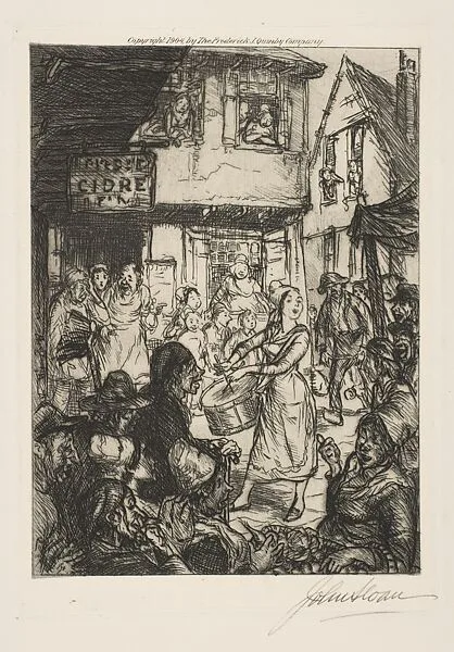 Nanon Beats the Drum — John Sloan