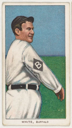 White, Buffalo, Eastern League, from the White Border series (T206) for the American Tobacco Company