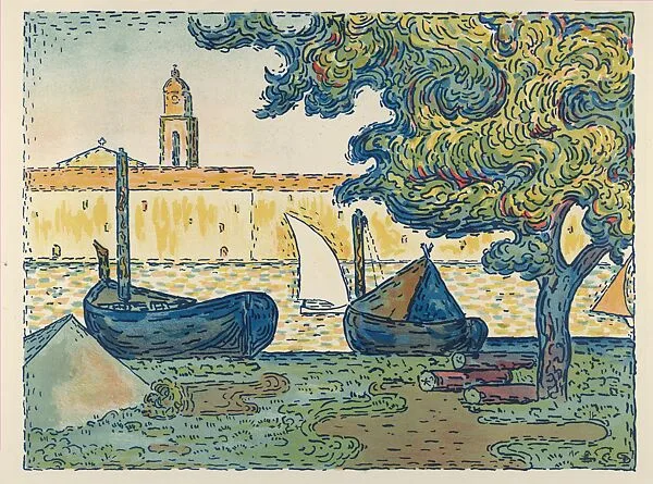 Saint-Tropez (The Port of St. Tropez) — Paul Signac|André Marty