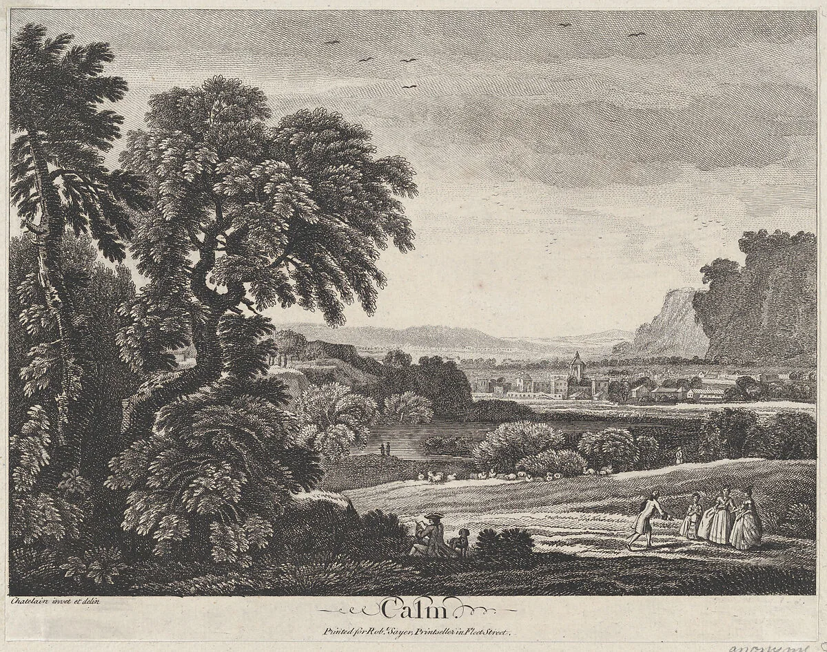 Calm — Jean-Baptiste-Claude Chatelain|Robert Sayer