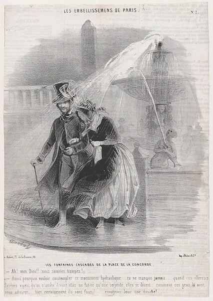 The Fountains of the Place de la Concorde — Aubert et Cie|Frédéric Bouchot