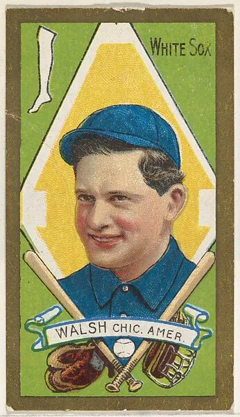 Edward Walsh, Chicago White Sox, American League, from the "Baseball Series" (Gold Borders) set (T205) issued by the American Tobacco Company — American Tobacco Company