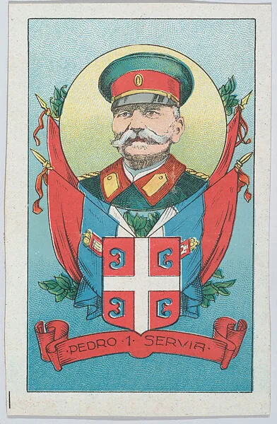 Peter I, King of Serbia, from 'Europe During the War' — Peter I, King of the Serbs, Croats and Slovenes|Anonymous, 20th century