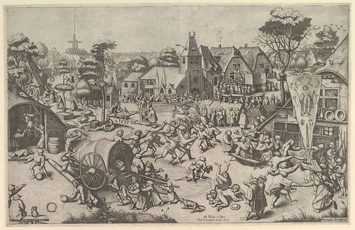 The Kermis of Saint George — Pieter Bruegel the Elder|Johannes van Doetecum I|Lucas van Doetecum|Paul de la Houve