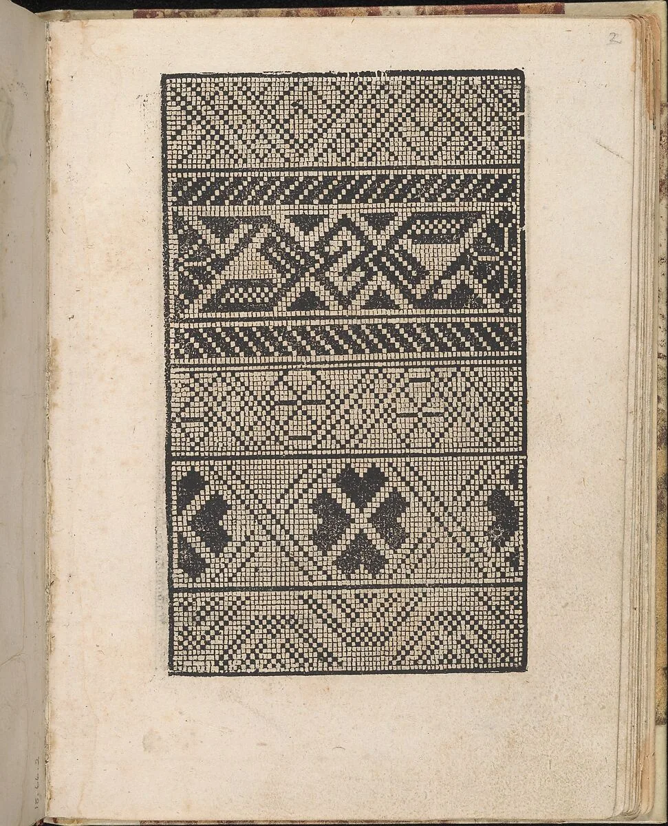 Ein new getruckt model Büchli...Page 2, recto — Johann Schönsperger the Younger