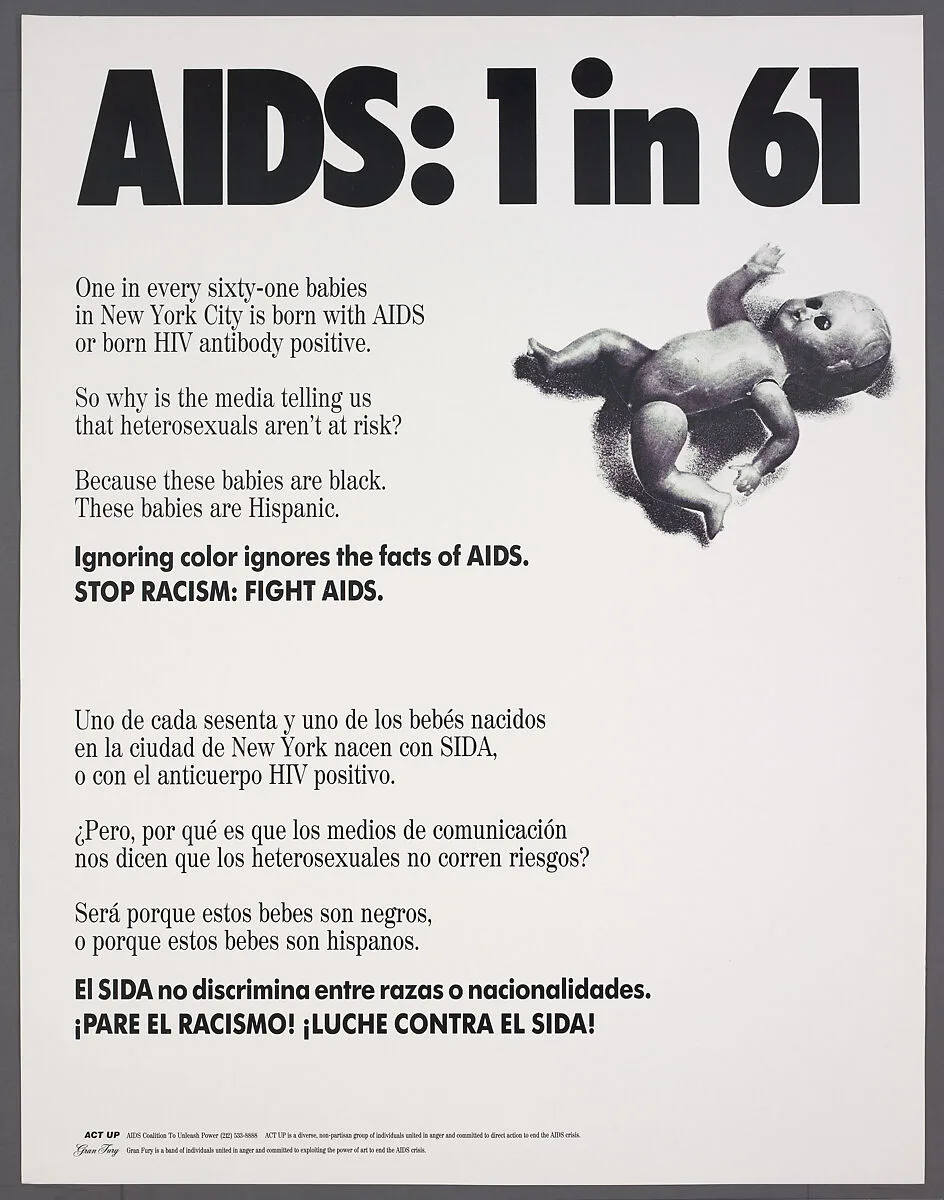 AIDS: 1 in 61 — Gran Fury