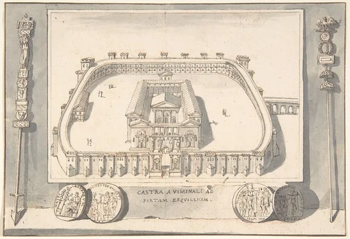 A Reconstruction of a Castle on the Viminal Hill at the Esqualine Gate