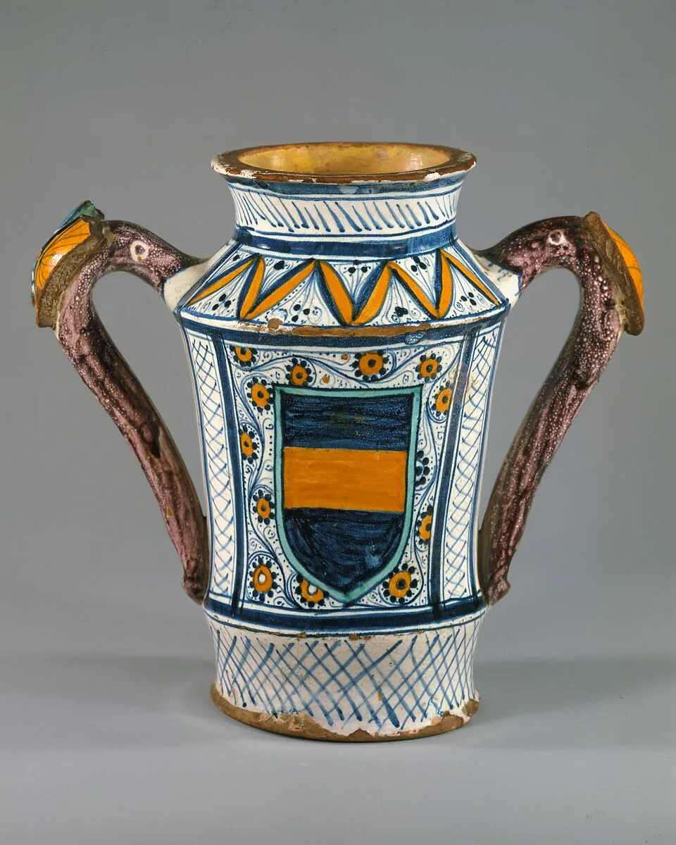 Apothecary jar (albarello) — Unknown