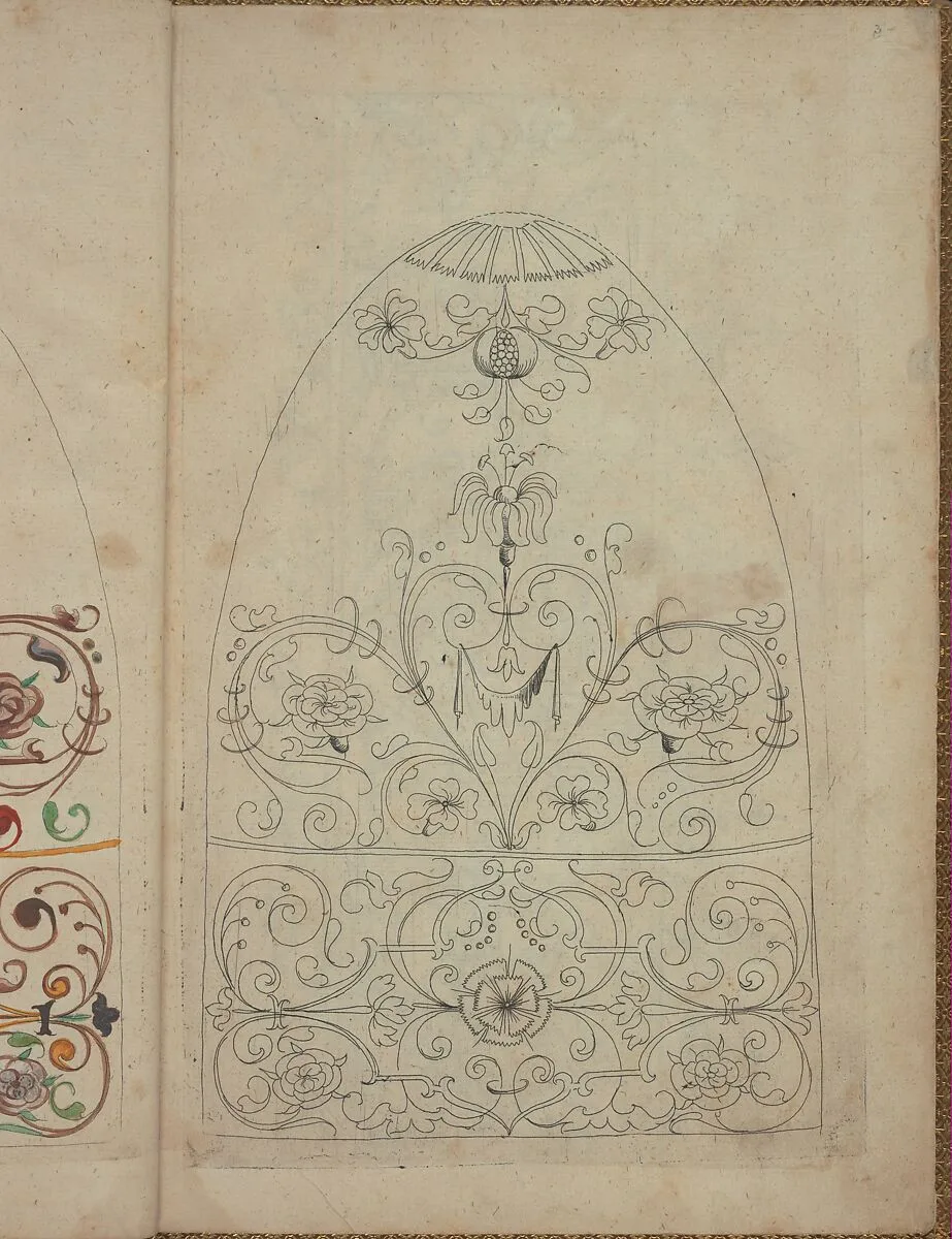 New Modelbüch (Page 3r) — Henning Gross the younger|Andreas Bretschneider