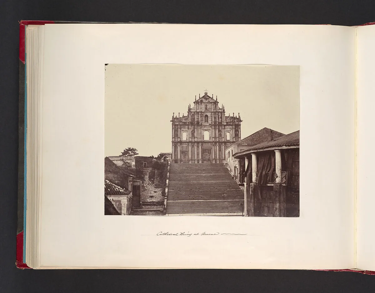 Cathedral Ruins at Macao — John Thomson
