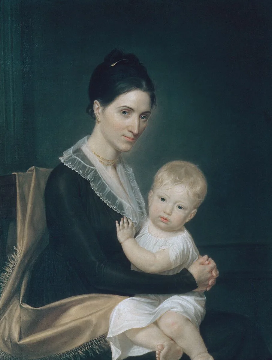 Mrs. Marinus Willett and Her Son Marinus, Jr. — John Vanderlyn