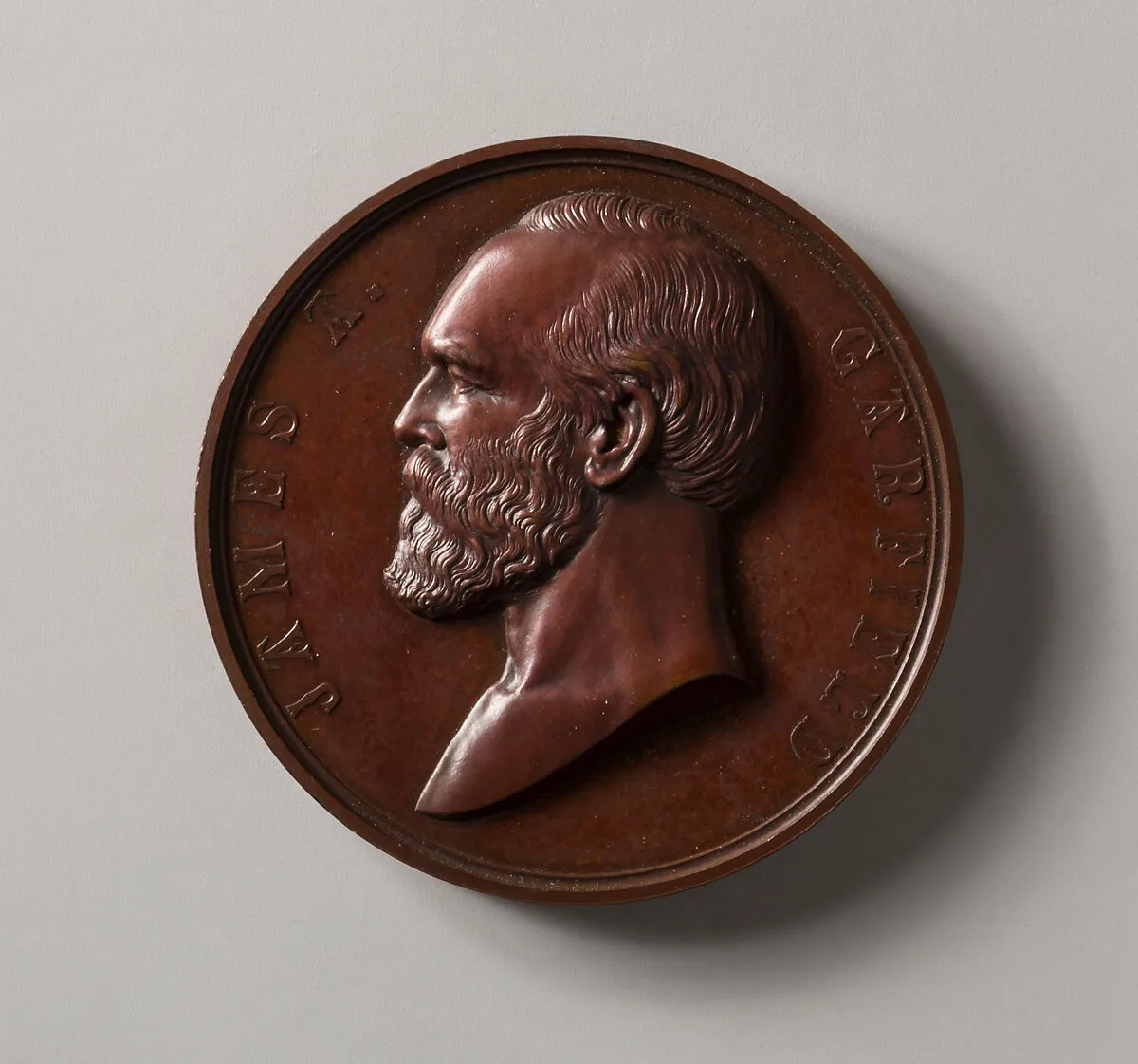 Inauguration Medal of President Garfield — Charles E. Barber