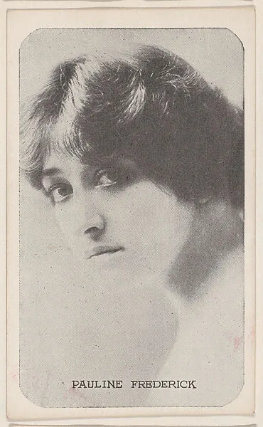 Pauline Frederick from Kromo Gravure "Leading Moving Picture Stars" (W623) — Kromo Gravure Photo Company, Detroit, Michigan