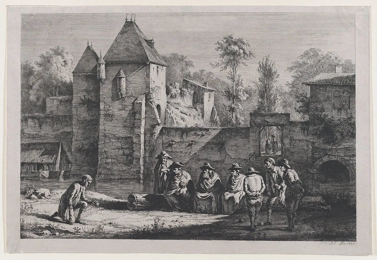 The Old Gate of Vaise, Lyon — Jean Jacques de Boissieu