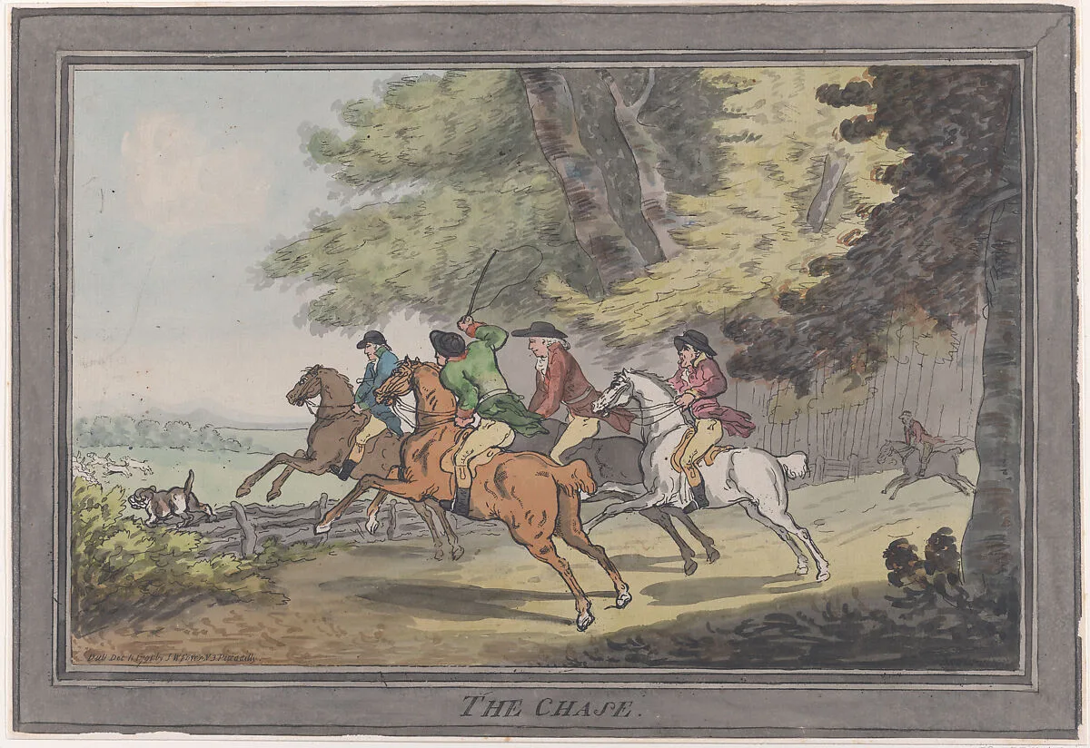 The Chase — James Sibbald|Thomas Rowlandson