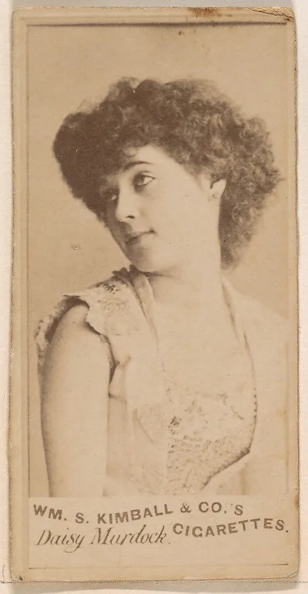 Daisy Murdock, from the Actresses series (N203) issued by Wm. S. Kimball & Co. — William S. Kimball & Company