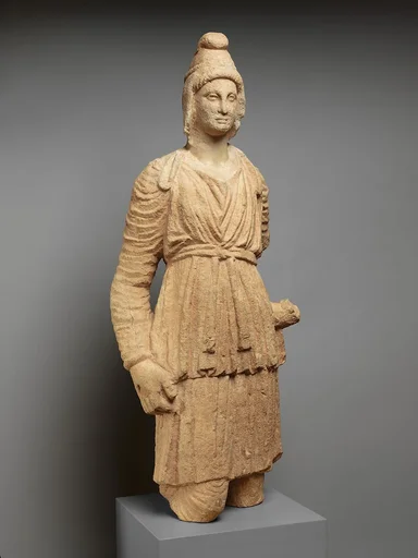 Limestone statue of Artemis Bendis
