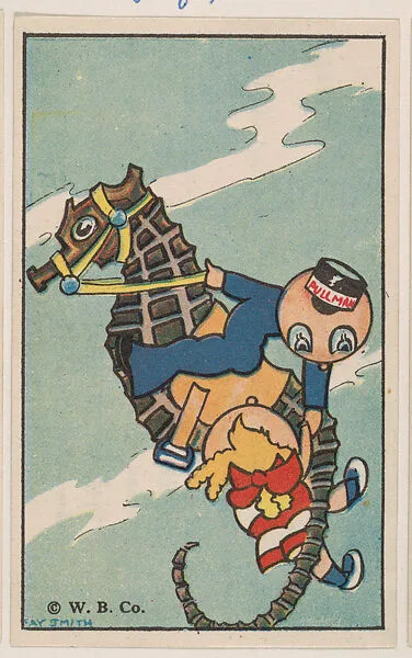 The Sea Horse, bakery card from the Pullman Kids in Wonderland series (D69), issued by the Weber Baking Company — Weber Baking Company