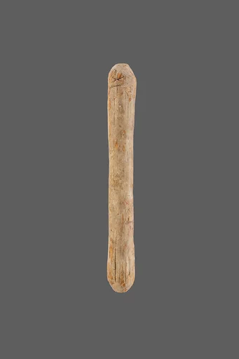 Handle for rope for lowering coffin