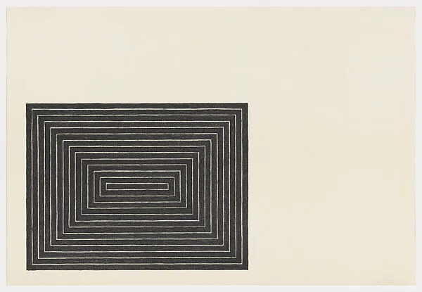Tomlinson Court Park, from "Black Series I" — Frank Stella|Gemini G.E.L.