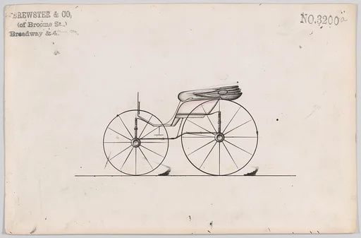 Design for Pony Phaeton, no. 3200a