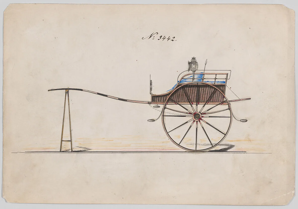 Villiage Cart # 3442 — Brewster & Co.