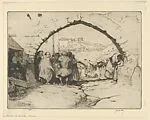 The Jewish Quarter, Tetuan — James McBey