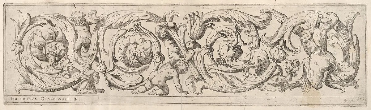 Disegni Varij di Polifilo Zancarli (Friezes) — Polifilo Giancarli|Odoardo Fialetti