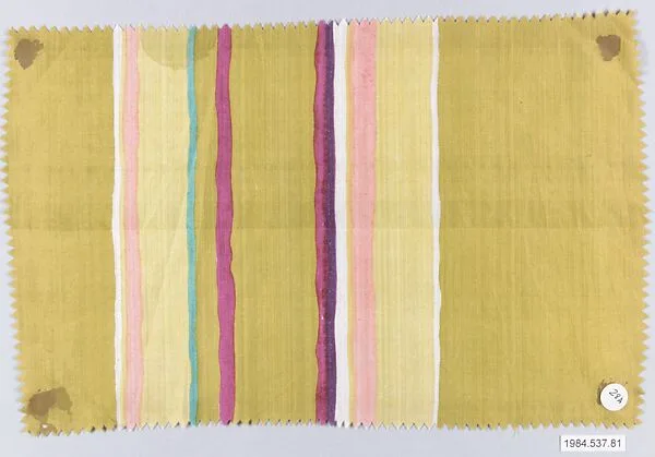 Textile sample — Josef Hoffmann|Wiener Werkstätte