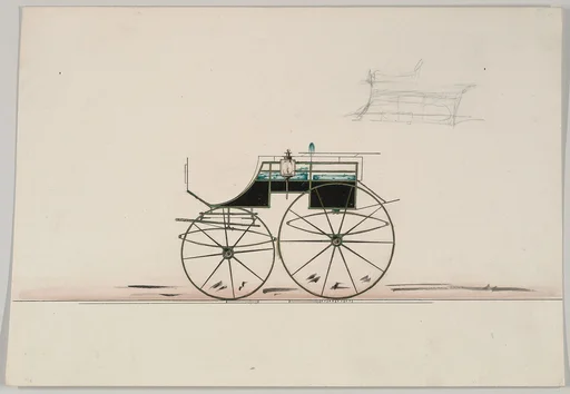 Design for 4 seat Phaeton, no top (unnumbered)