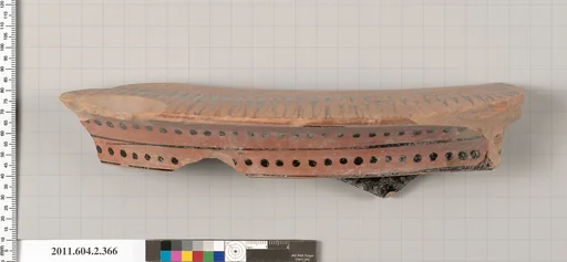 Terracotta fragment of a column-krater (bowl for mixing wine and water)