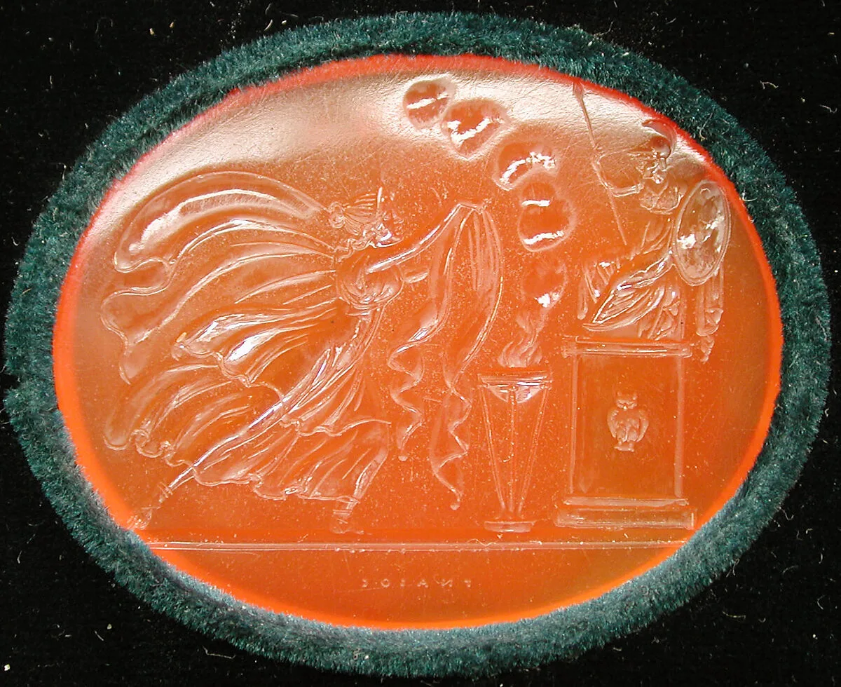 Hermione invoking Minerva — Unknown